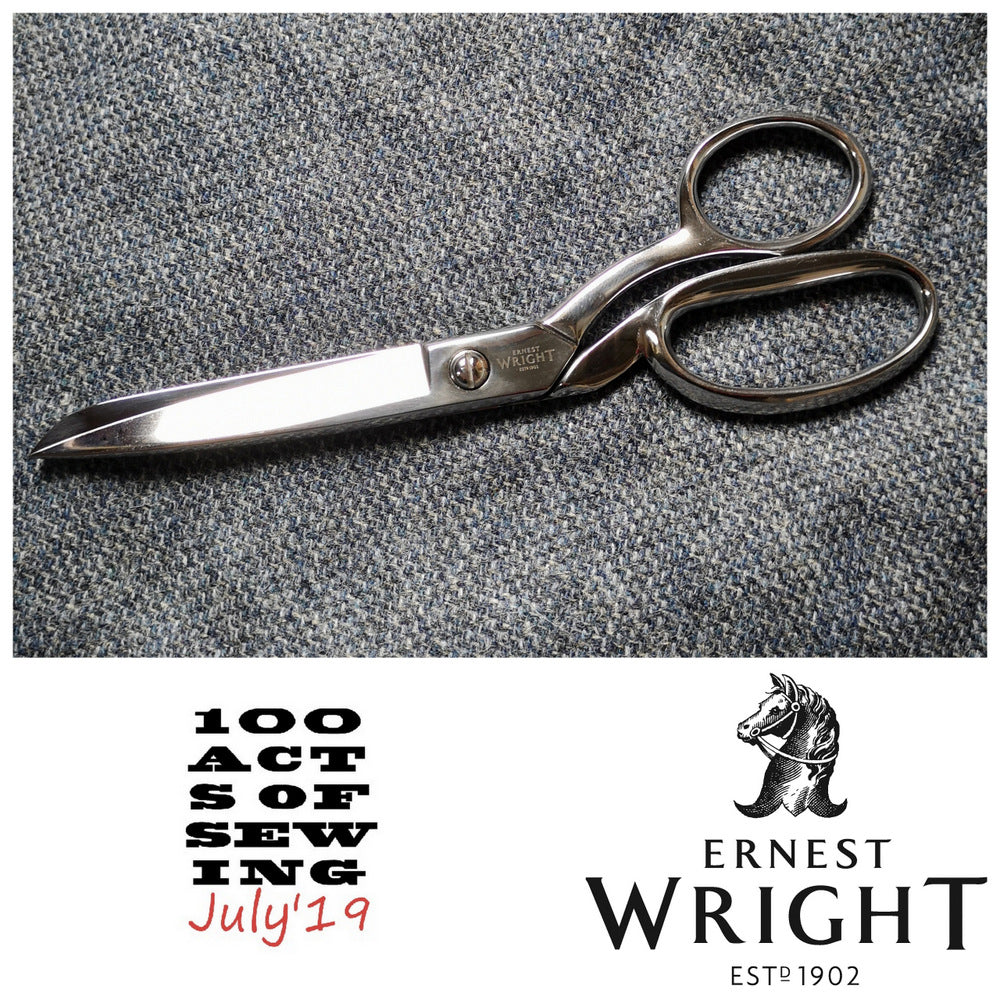 100 Acts of Sewing July Week 3 Sponsor - Ernest Wright Handmade Scissors