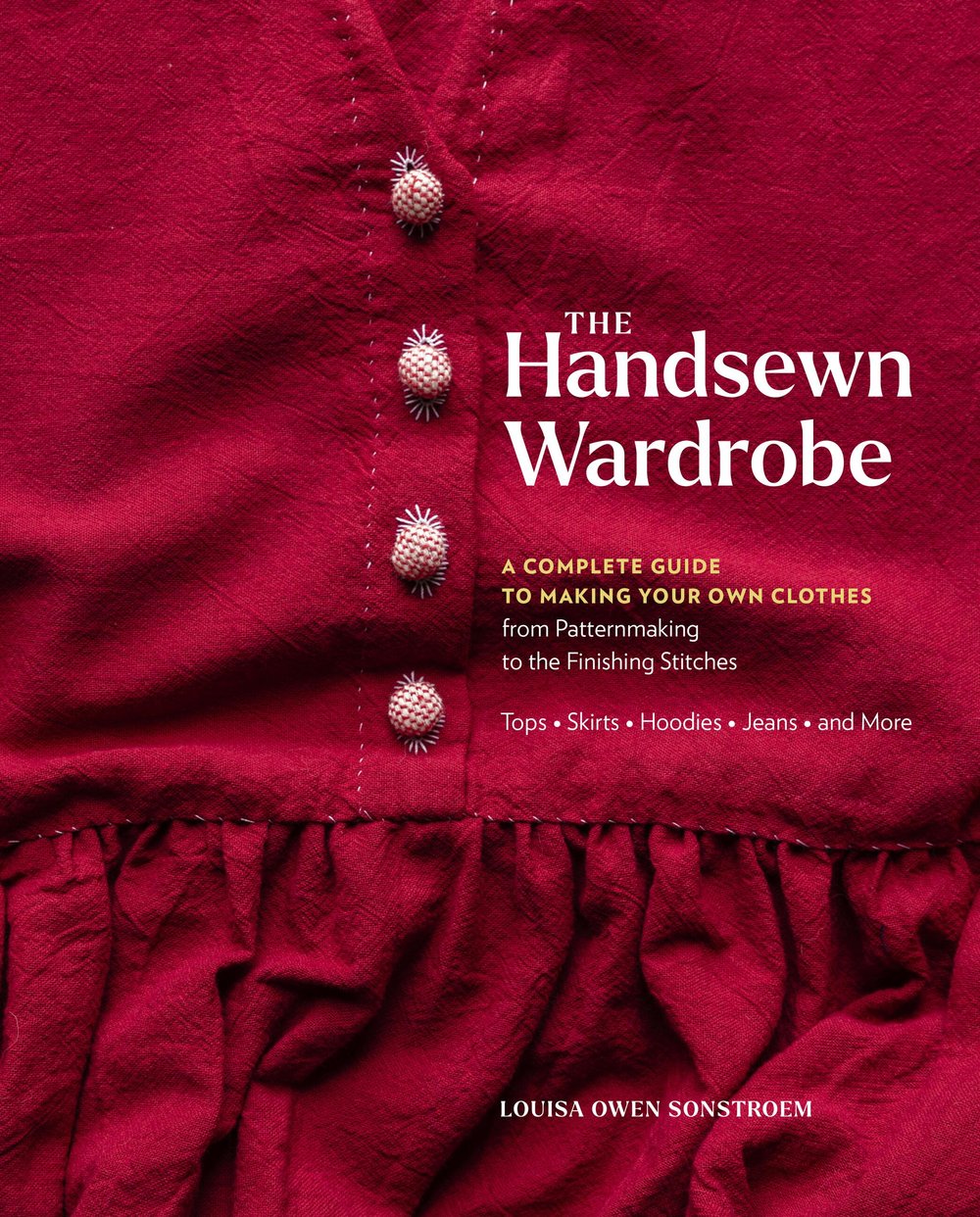 New hand sewing book from Louisa Owen Sonstroem