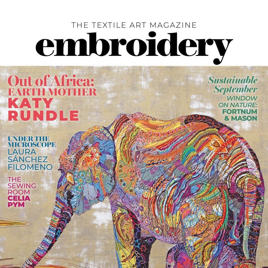 Embroidery Magazine Sept/Oct 2025 – Beyond Measure
