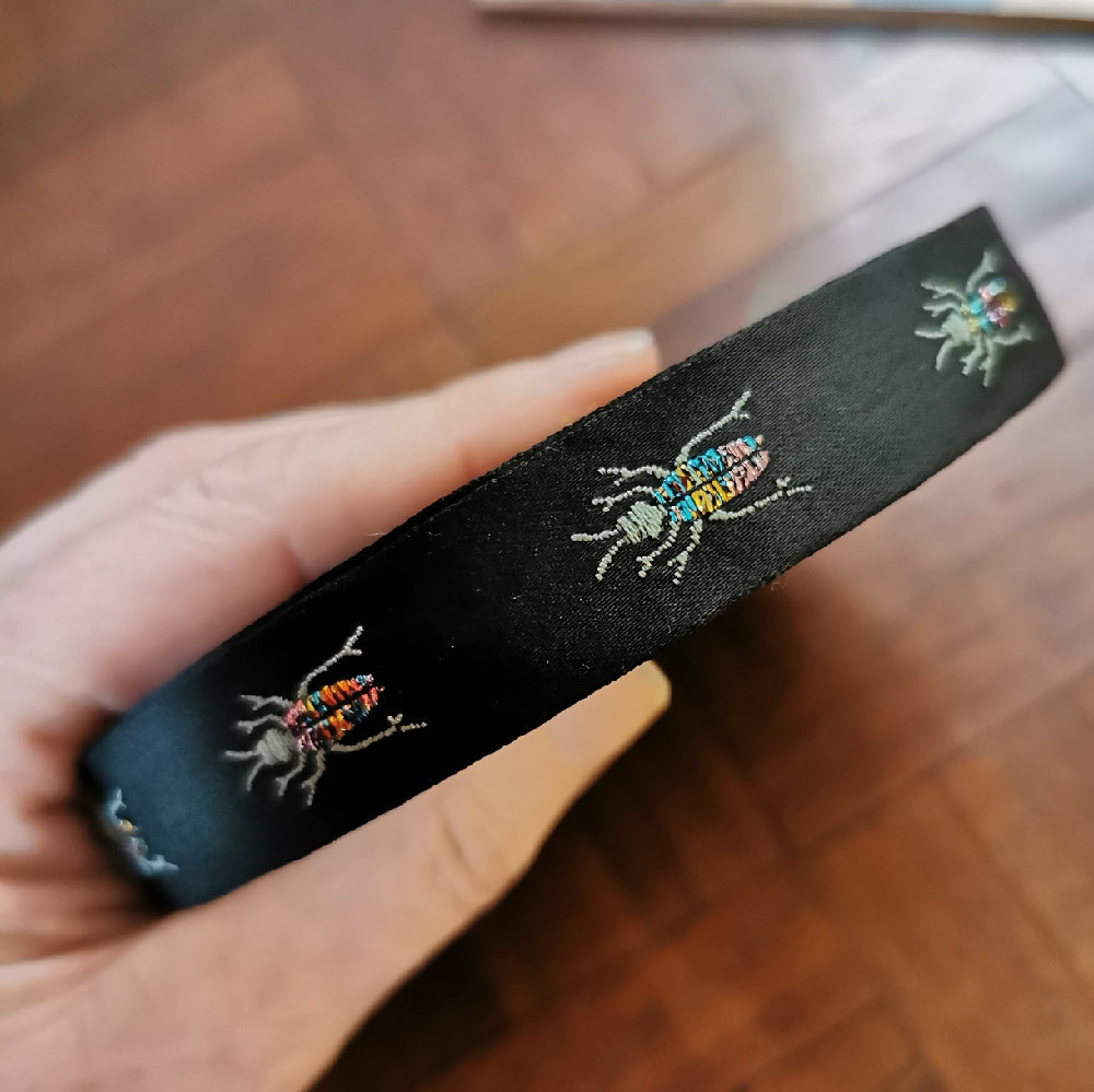Kafka Bug Ribbon - 15mm wide - per metre