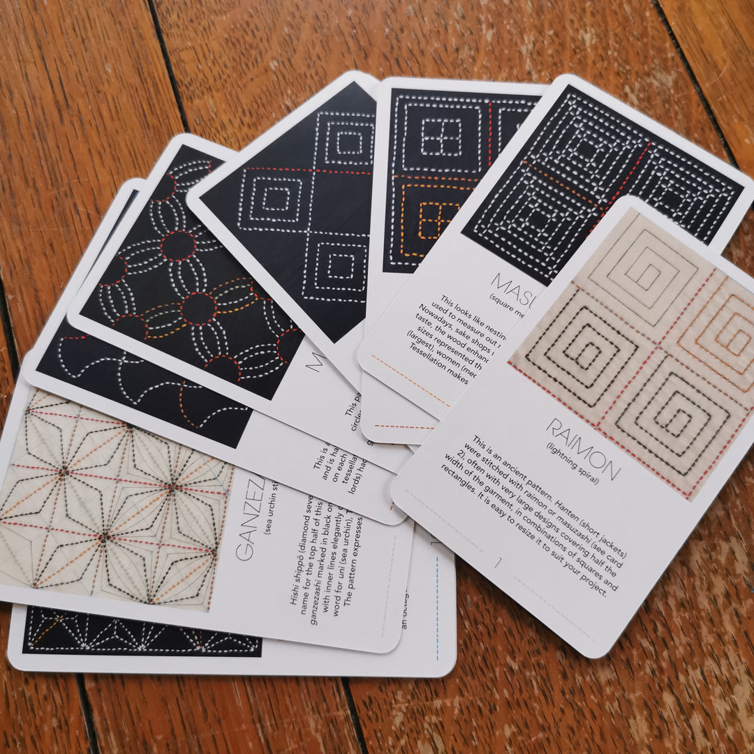 Sashiko Card Deck by Susan Briscoe