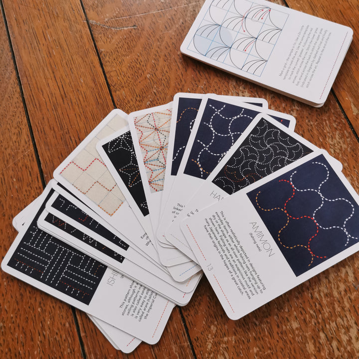 Sashiko Card Deck by Susan Briscoe