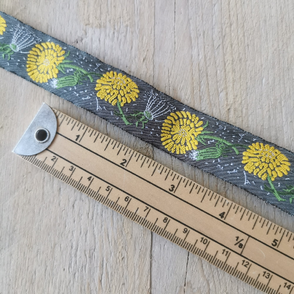 Kafka Dandelion Ribbon 30mm wide - per 50cm length