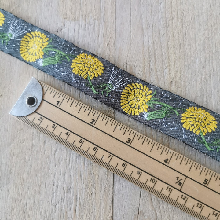Kafka Dandelion Ribbon 30mm wide - per 50cm length