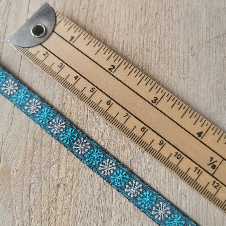 Kafka Jolly Flower Ribbon 10mm wide - per metre