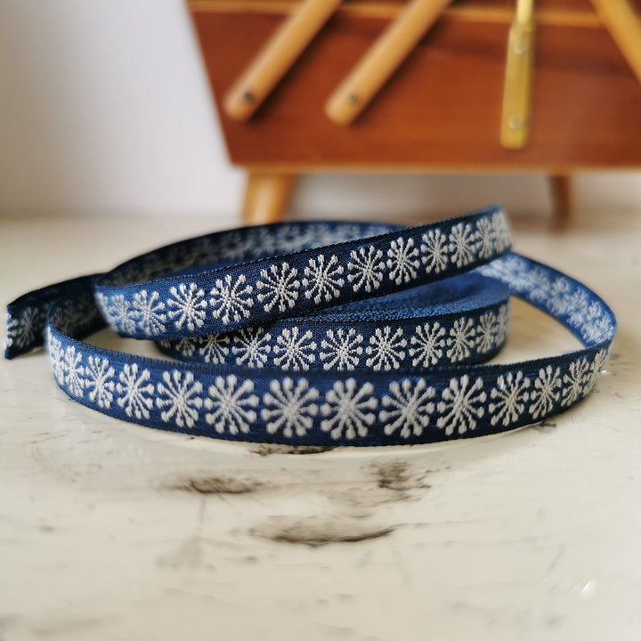 Kafka Jolly Flower Ribbon 10mm wide - per metre