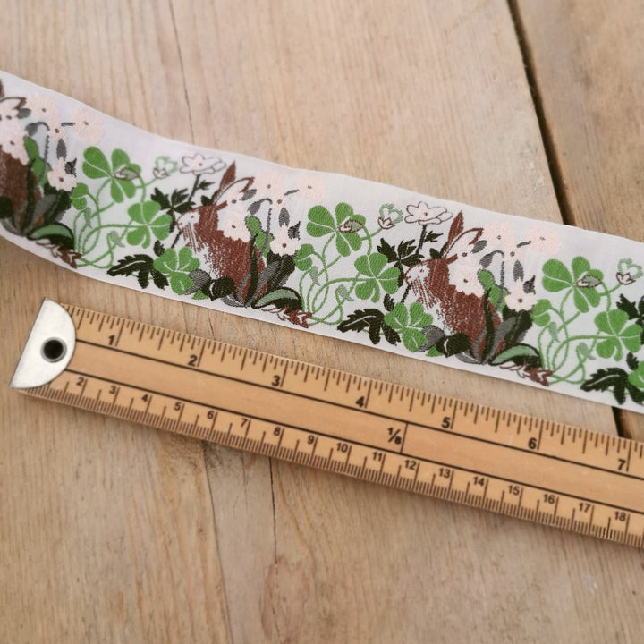 Kafka Hare Ribbon 50mm wide - per 50cm length