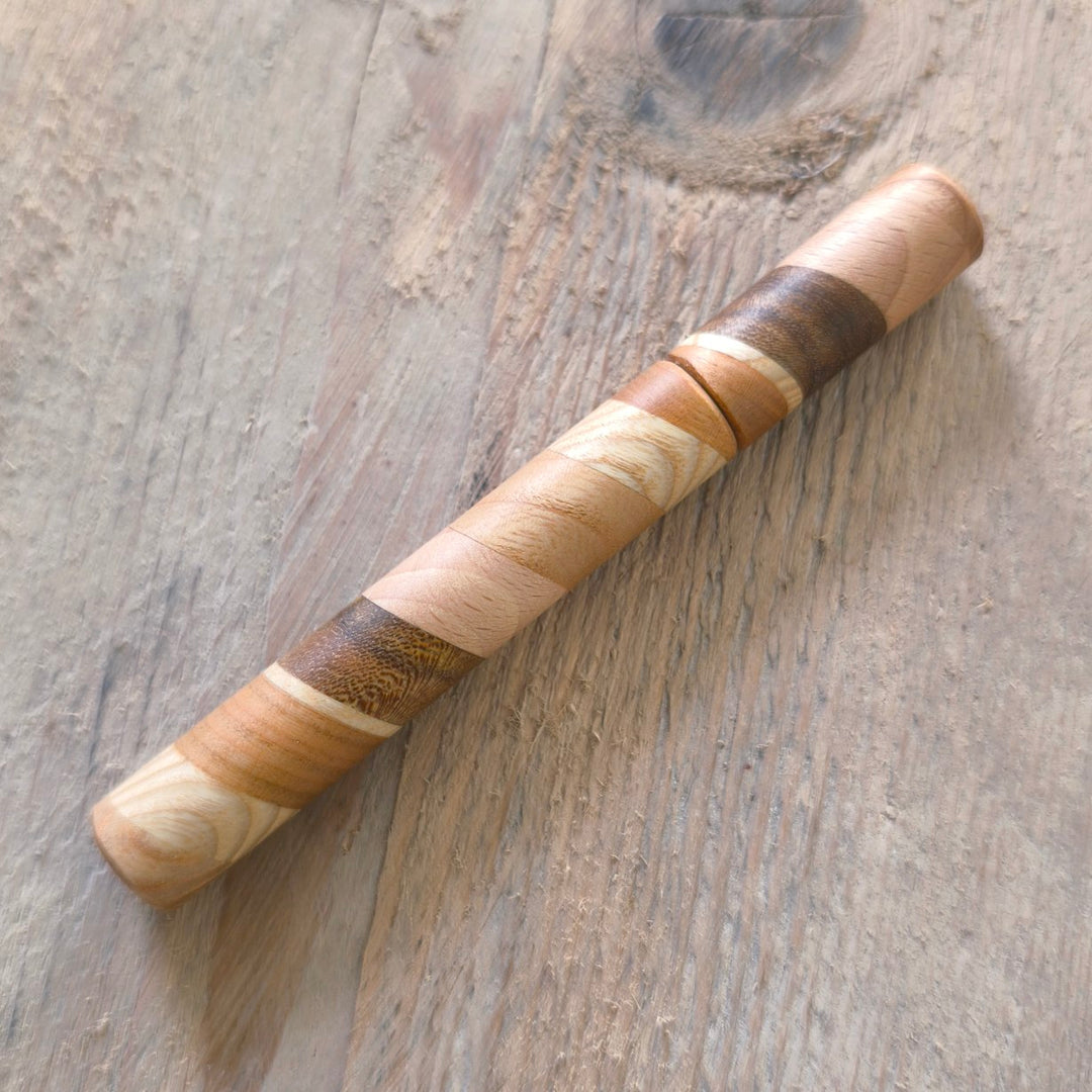 Wooden Needle Case - multi wood