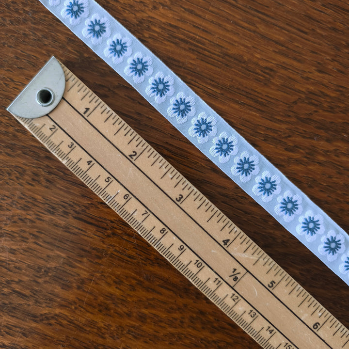 Kafka Blossom Ribbon - 15mm wide - per metre