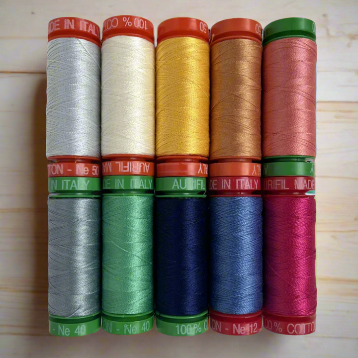 Aurifil Thread Set - Menopause Makes by Jenni Smith & Kay Walsh
