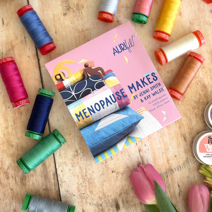 Aurifil Thread Set - Menopause Makes by Jenni Smith & Kay Walsh