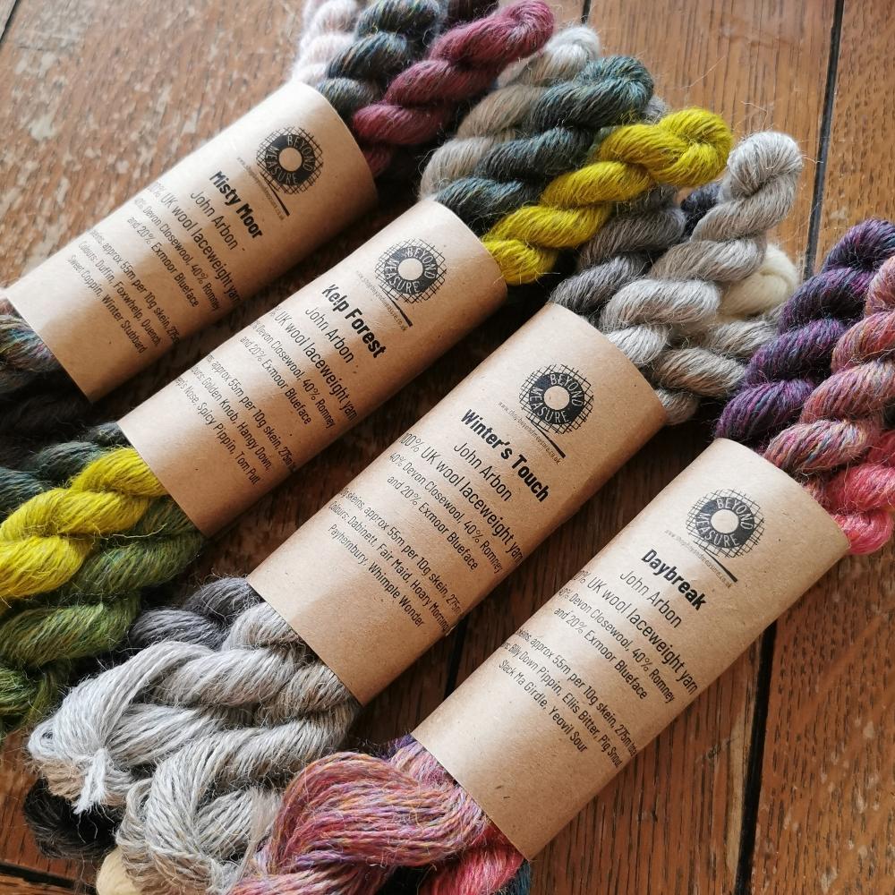 John Arbon Appledore laceweight bundles