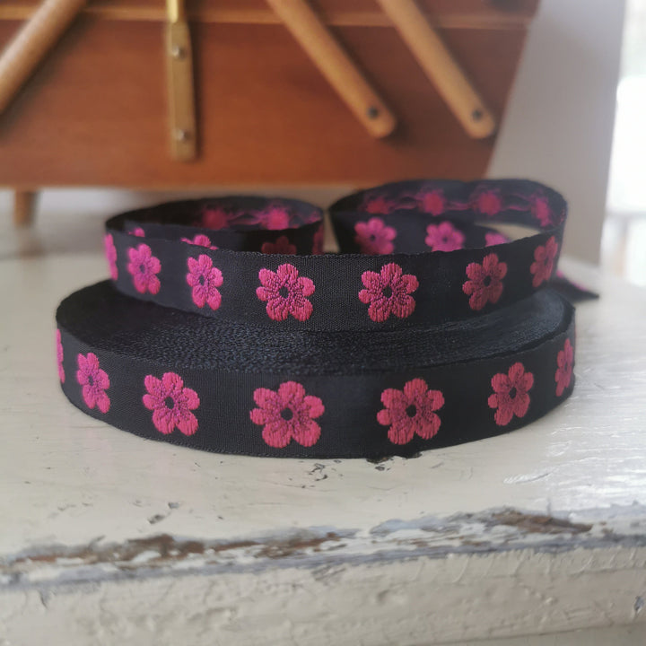 Kafka Bloom Ribbon - 15mm wide - per metre