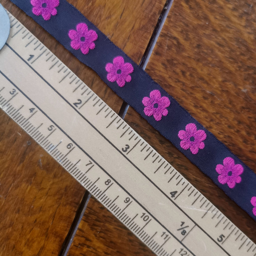 Kafka Bloom Ribbon - 15mm wide - per metre