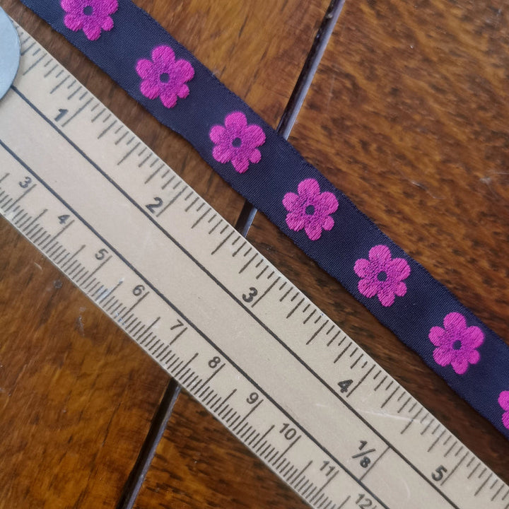 Kafka Bloom Ribbon - 15mm wide - per metre