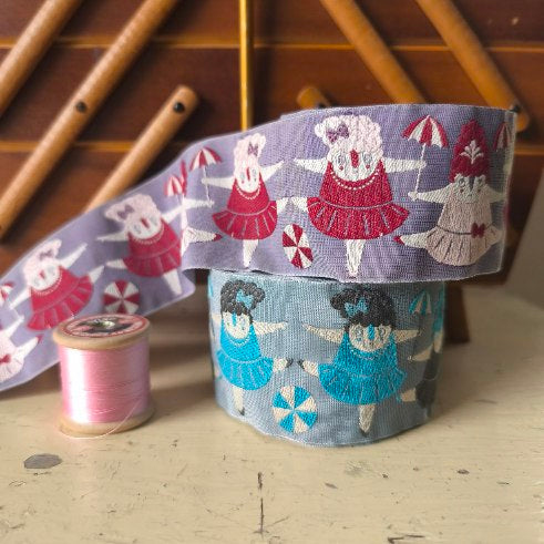 Kafka Circus Ladies Ribbon 50mm wide - per 50cm length