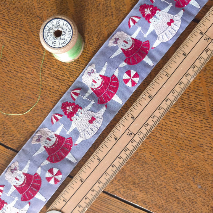 Kafka Circus Ladies Ribbon 50mm wide - per 50cm length