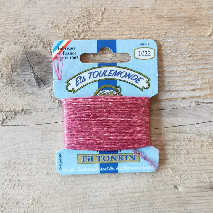 Sajou Tonkin Metallic Embroidery Thread