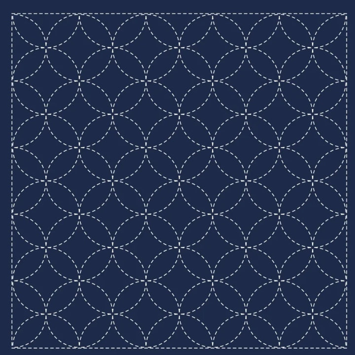 Daruma Yokota Sashiko Sampler Cloth - traditional designs