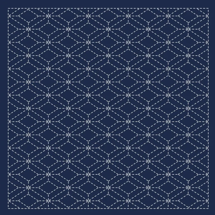 Daruma Yokota Sashiko Sampler Cloth - traditional designs