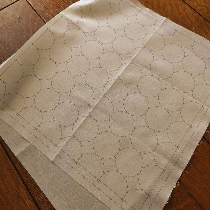 Cosmo Hidamari Cotton & Linen Mix Sashiko Cloth