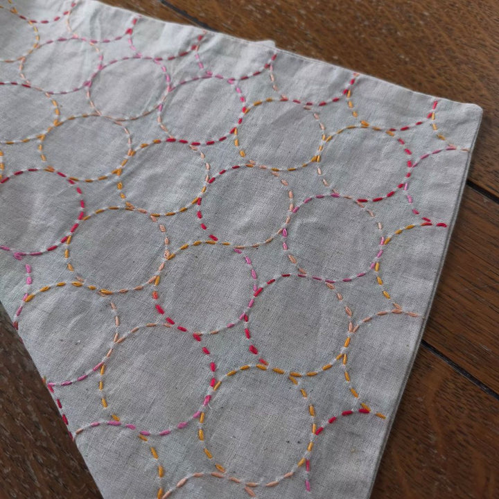 Cosmo Hidamari Cotton & Linen Mix Sashiko Cloth