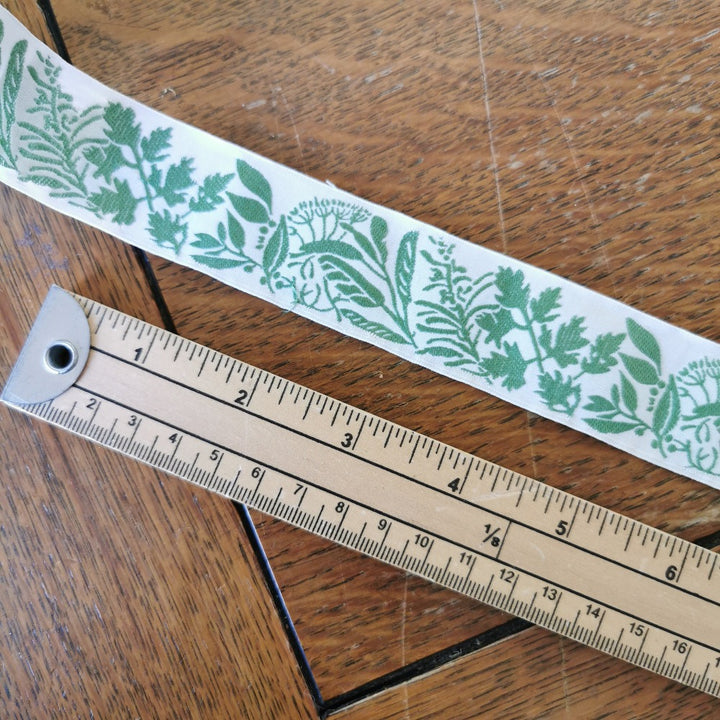 Kafka Herbs Ribbon 30mm wide - per 50cm length