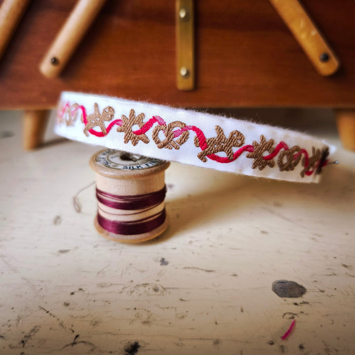 Kafka Lebkuchen Ribbon - 15mm wide - per metre