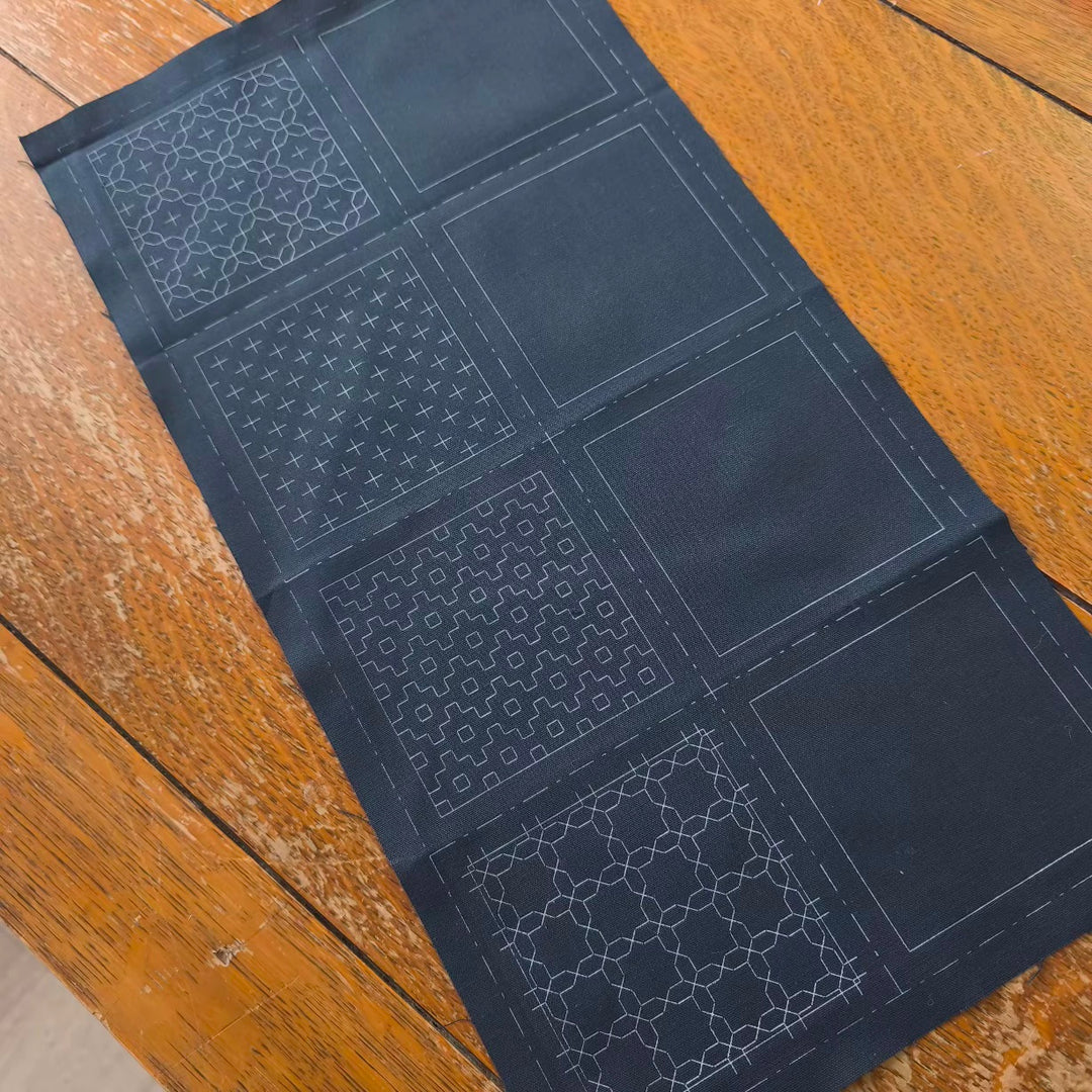 Cosmo Hidamari Sashiko Coaster/Squares Cloth
