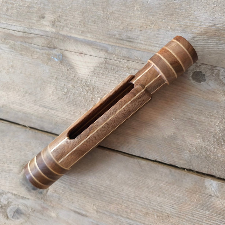 Wooden knitting case for double pointed needles