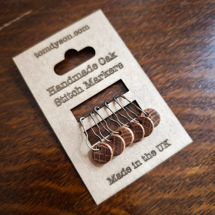 Tom Dyson Wooden Stitch Markers