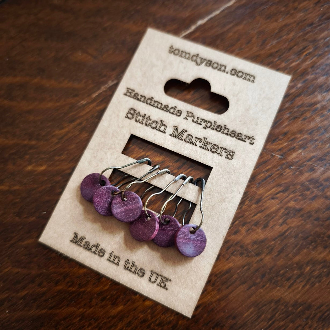 Tom Dyson Wooden Stitch Markers
