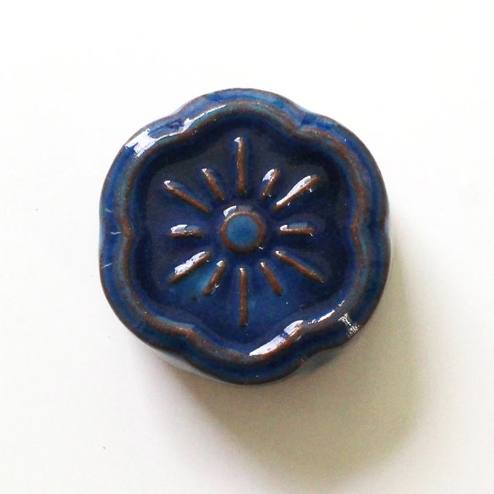 Cohana Awaji Kawara Magnetic Needle Rest with Polisher