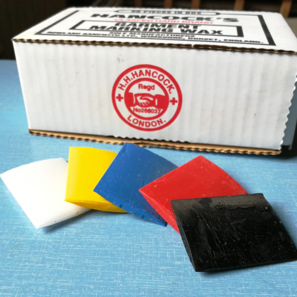 Hancock's Marking Wax Rectangles