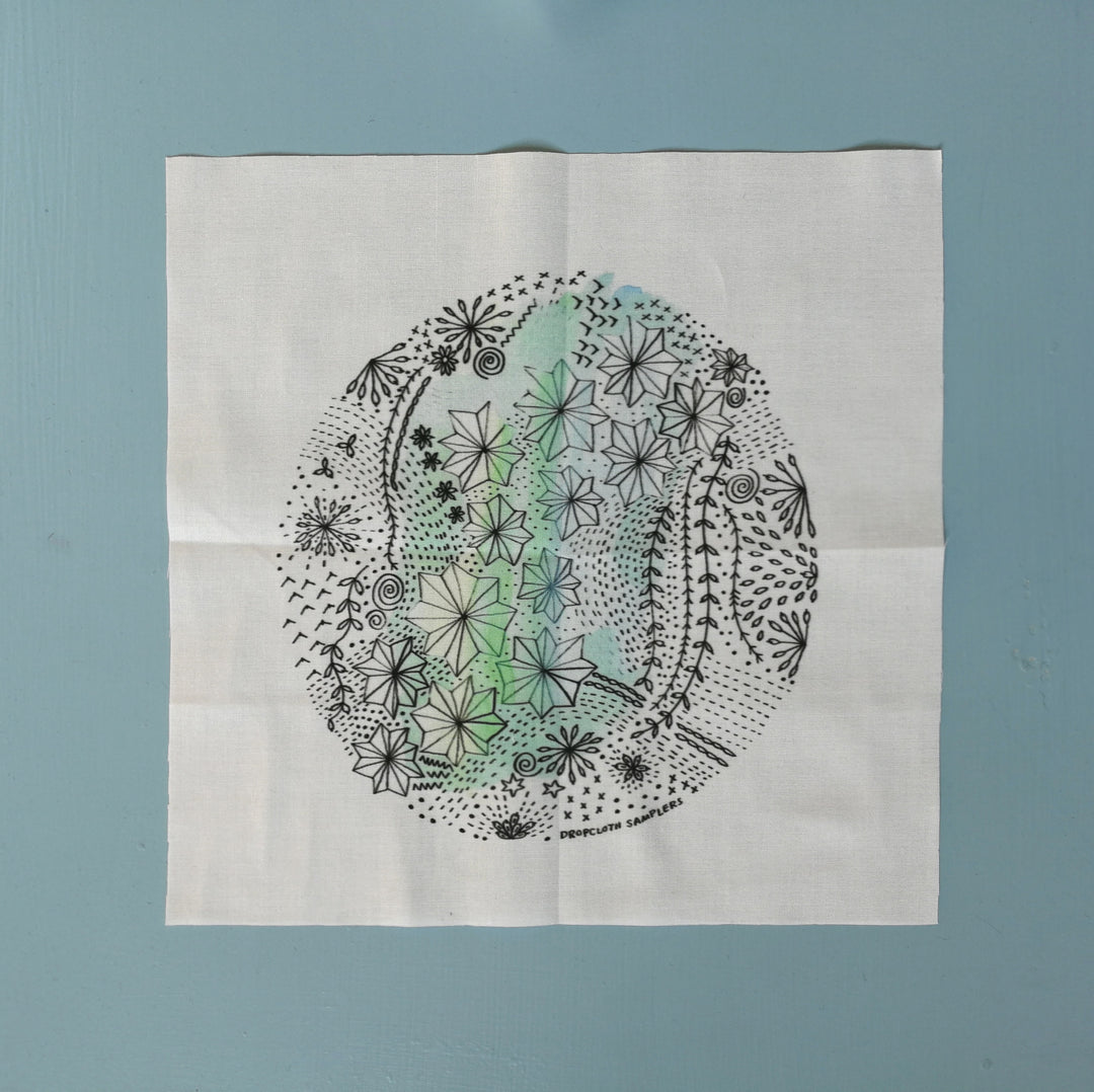 Dropcloth Sampler - Milky Way
