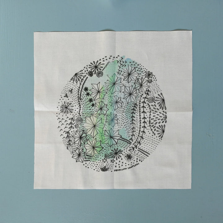 Dropcloth Sampler - Milky Way