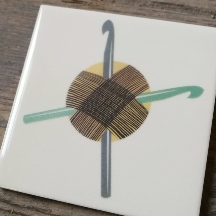 Illustrated Tiles by Alison Milner