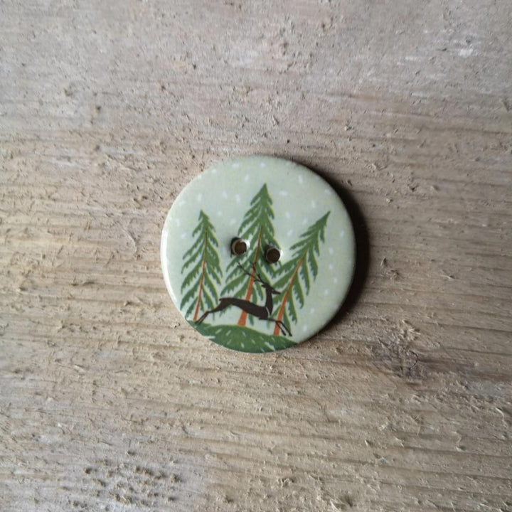 Festive Ceramic Buttons