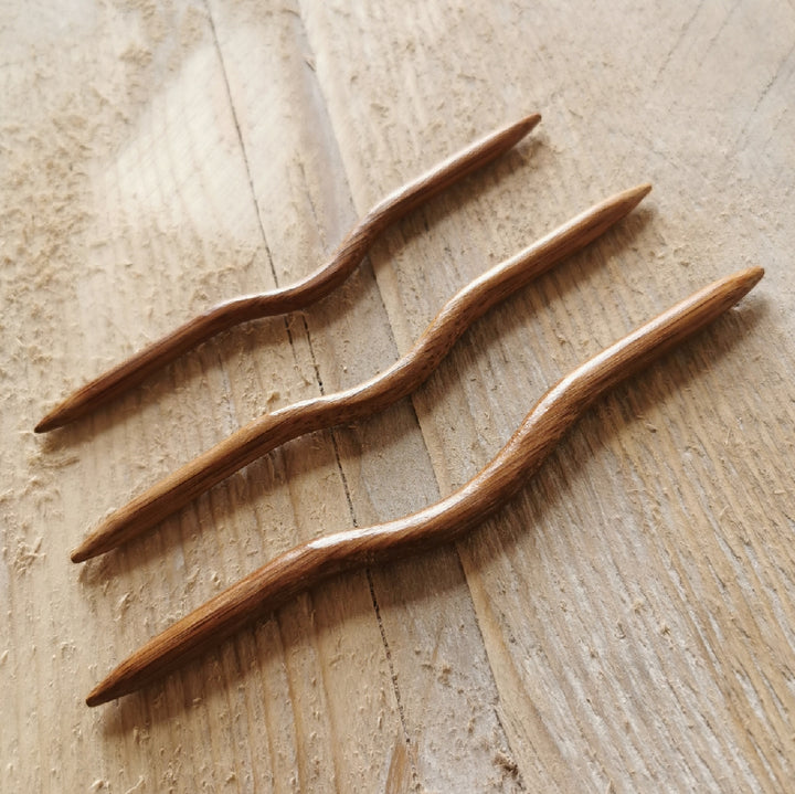 Seeknit Bamboo Cable Needles Curved - assorted