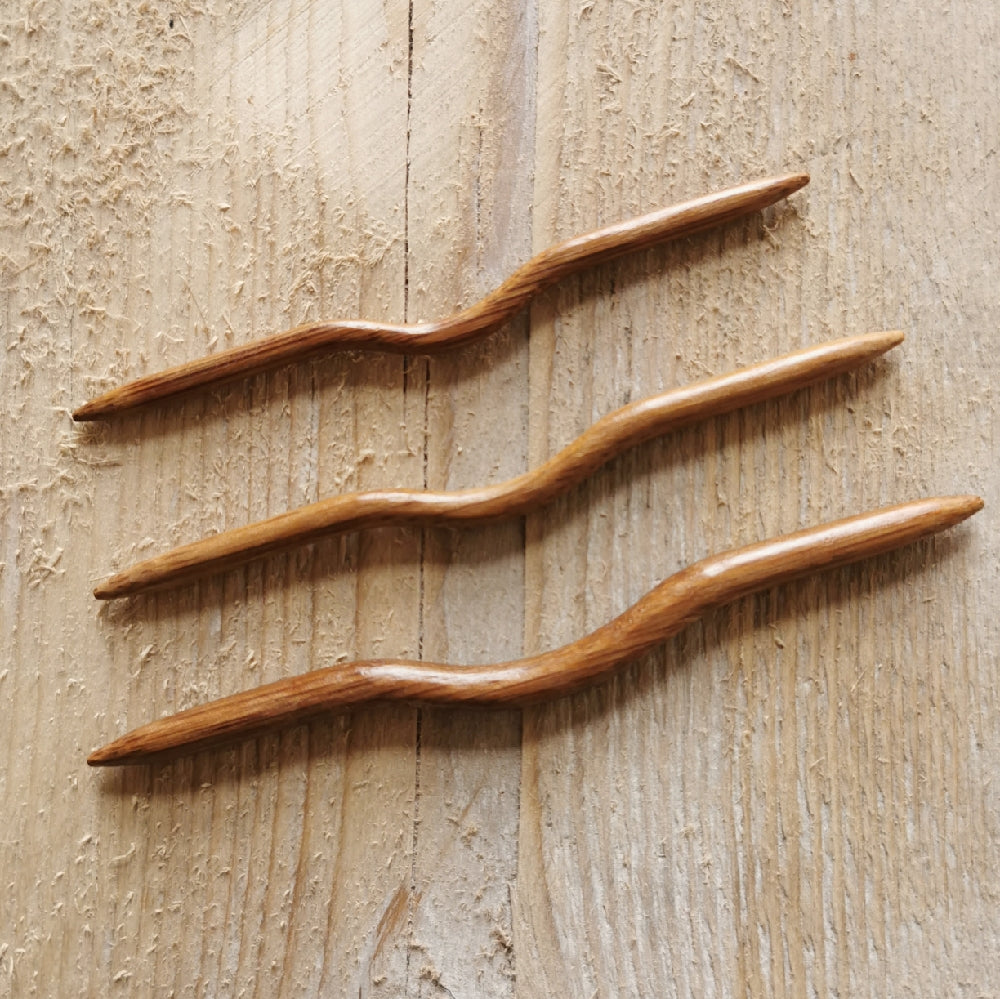Seeknit Bamboo Cable Needles Curved - assorted