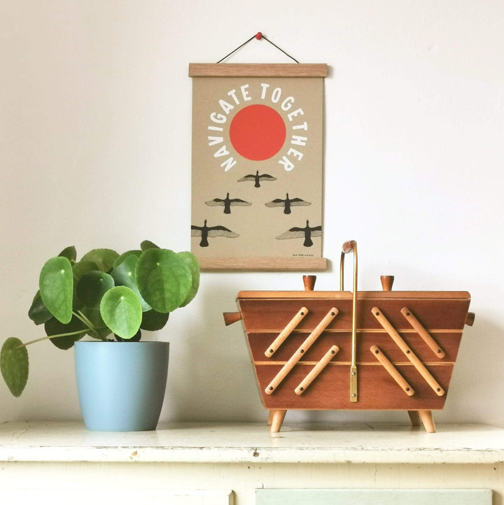 Oak Picture Hanger