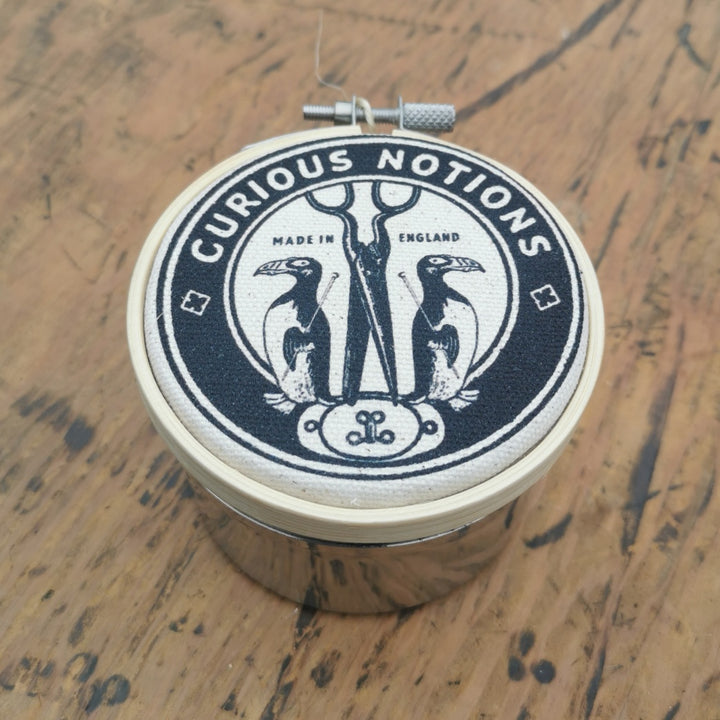 The Industrious Maker - Curious Notions magnetic storage tin