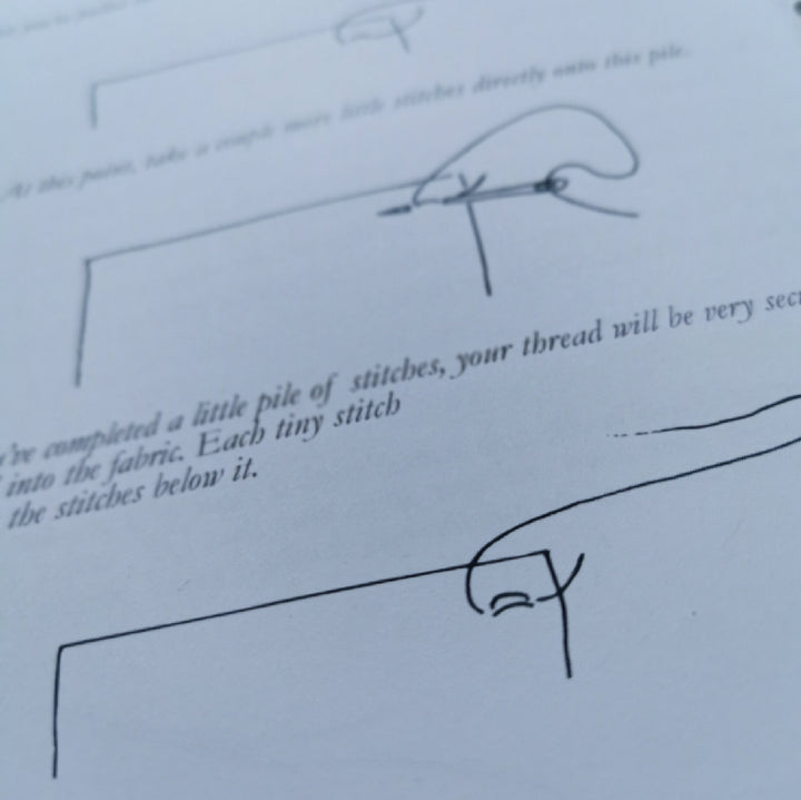 Hand Sewing Clothing by Louisa Owen Sonstroem