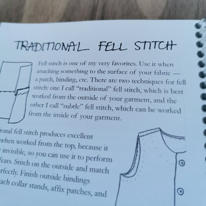 Hand Sewing Clothing by Louisa Owen Sonstroem