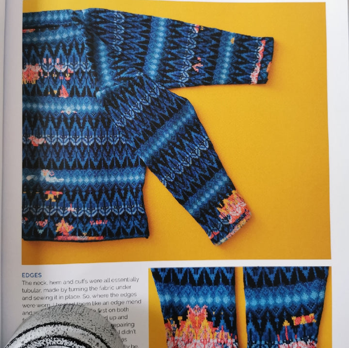 Visible Creative Mending for Knitwear by Flora Collingwood-Norris