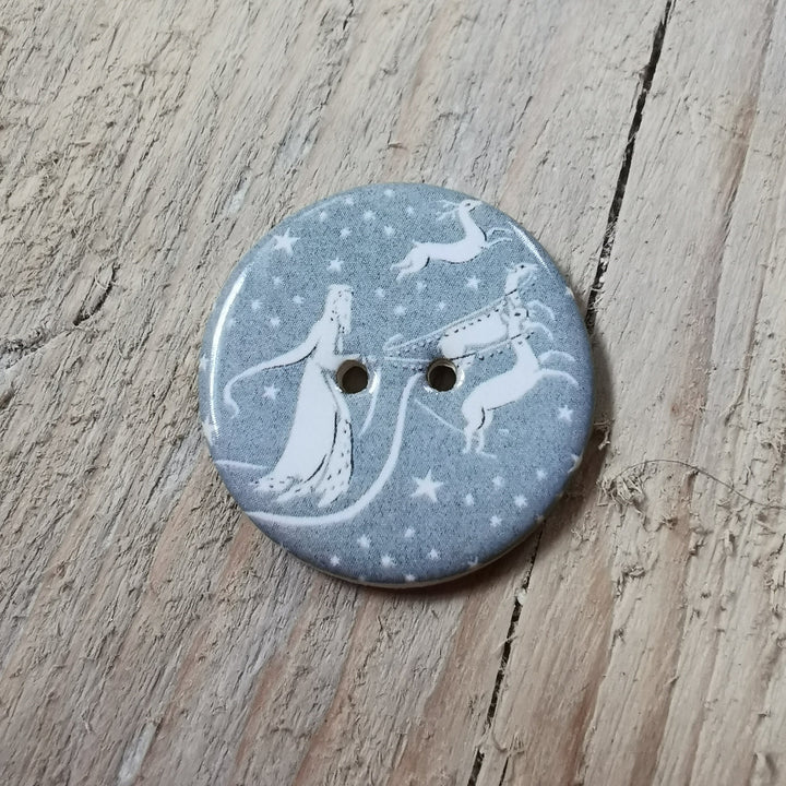 Festive Ceramic Buttons