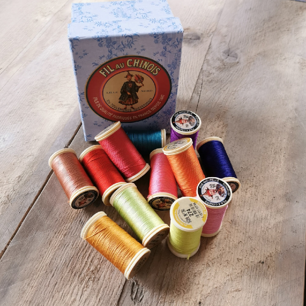 Sajou Perlé Silk Thread  - assortment in a box