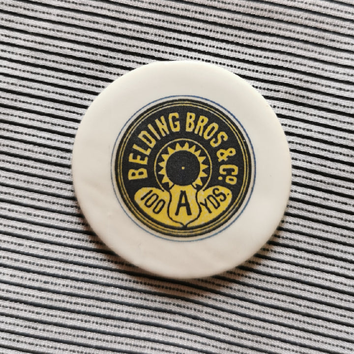 Ceramic Magnetic Needle Minder - thread label design