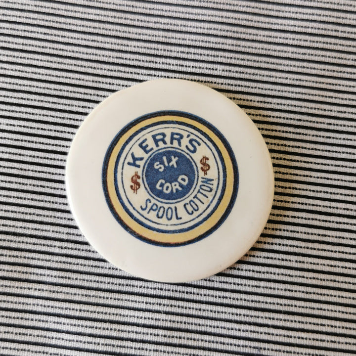 Ceramic Magnetic Needle Minder - thread label design