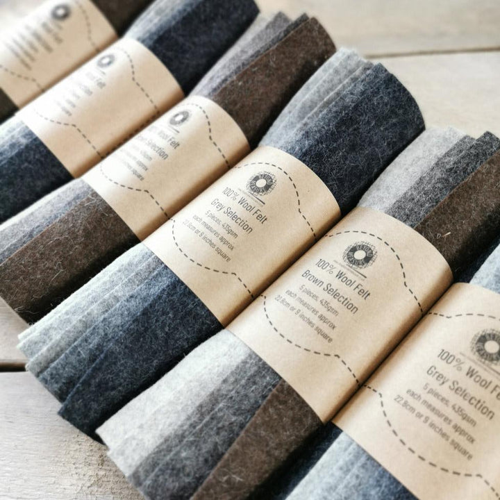 100% Wool Felt Pieces